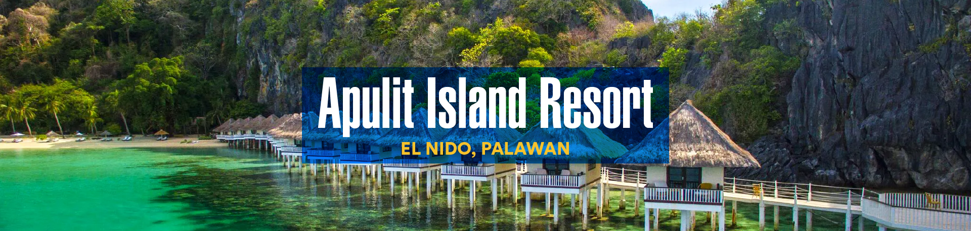 Apulit Island Resort. El Nido, Palawan