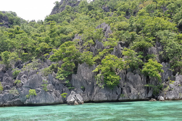 Limestone cliffs in Coron, Palawan