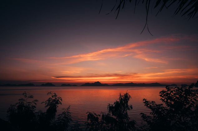 Sunset at El Nido, Palawan