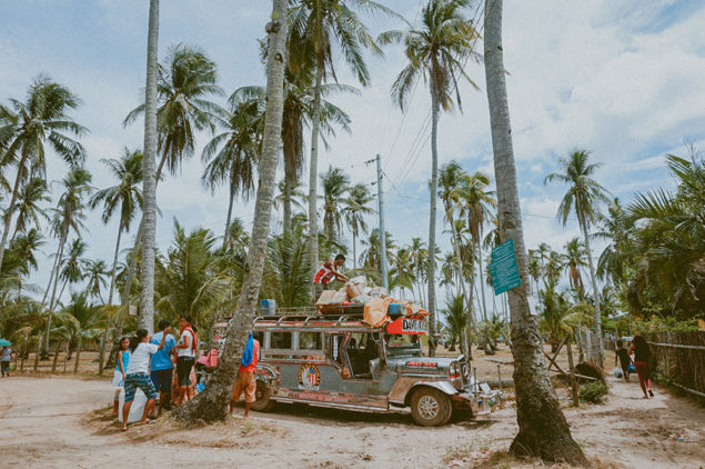 Local jeepney in El Nido, Palawan