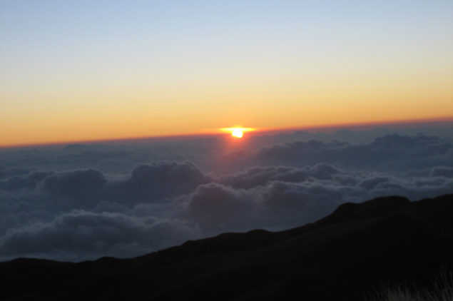 Sunrise at Mount Pulag Summit, Cordillera