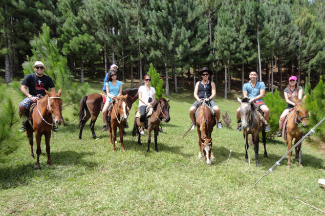 Horse Back Riding at Dahilayan Adventure Park, Bukidnon