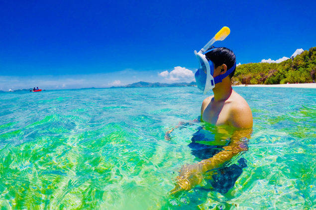 Snorkeling at Coron, Palawan