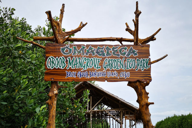Omagieca Oboob Mangrove Garden Eco Park, Bantayan Island, Cebu