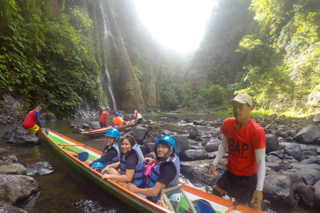 Happy guests of ePhilippines Pagsanjan Falls River Rafting Adventure, Laguna