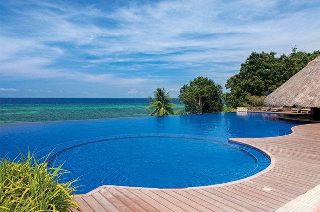 Pool of the Eskaya Beach Resort and Spa, Bohol