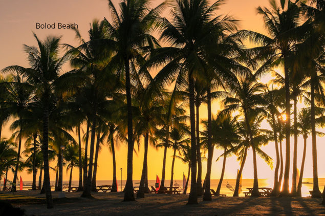 Sunset in Bolod Beach, Panglao Island, Bohol
