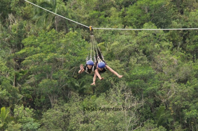Danao Adventure Park Zipline, Bohol
