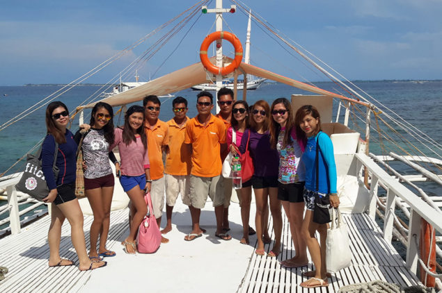 Happy guests in Cebu