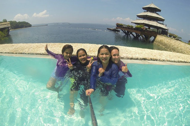 Pool of Pearl Farm Resort, Samal Island, Davao