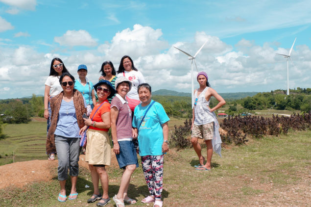 Happy guests of ePhilippines at Guimaras Windmill, Iloilo