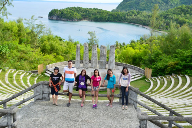 Happy guests of ePhilippines at Cagragay Eco Park, Misibis Bay, Bicol