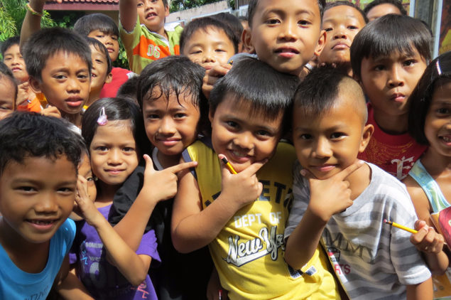 Smiling Ilocano Children