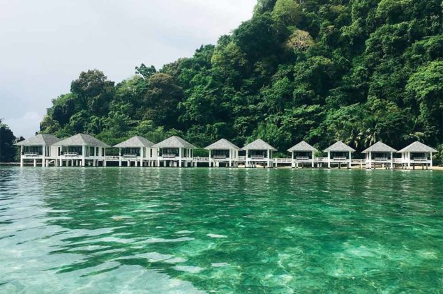 Water Cottages at Lagen Island Resort, El Nido, Palawan