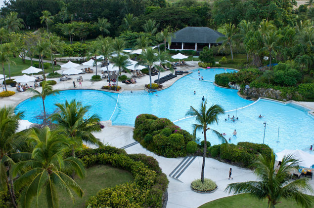 pool of Mactan Island Resort, Cebu