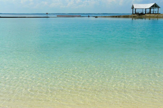 Clear Blue Waters of Mactan Island Seaview, Cebu