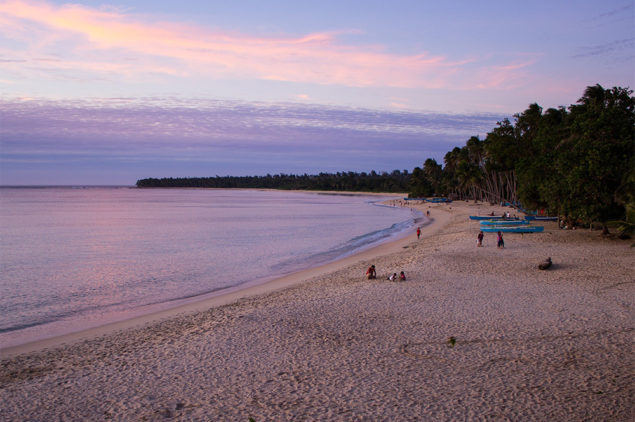 Saud beach Shoreline in Pagudpud, Ilocos Norte