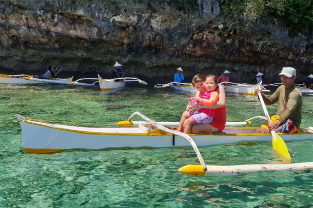 Happy Guests of ePhilippines at Sohoton Cove, Socorro, Surigao Del Norte