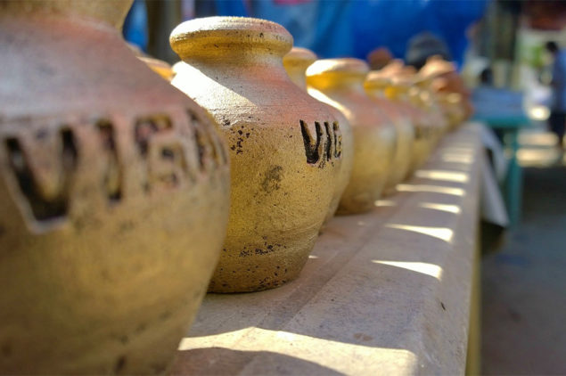 Handmade pots in Vigan, Ilocos Norte