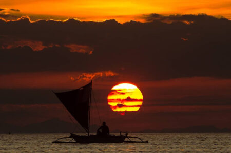 Sunset at Bantayan Island, Cebu