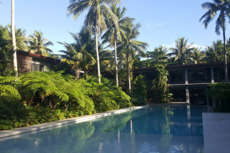 Pool of Siama Hotel, Sorsogon, Bicol